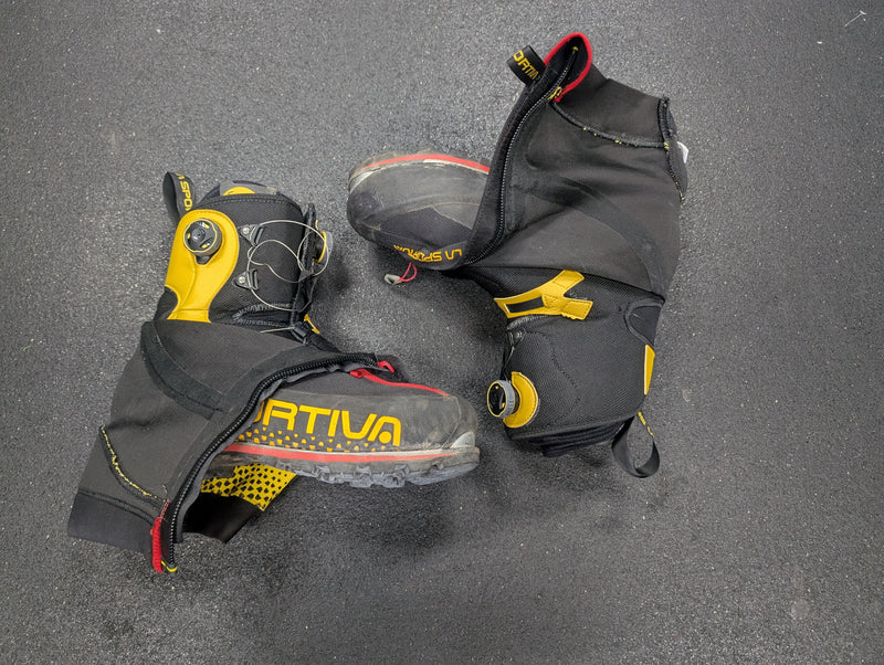 Load image into Gallery viewer, Lightly Used LA Sportiva G2 Mountaineering Boots Size 12.5
