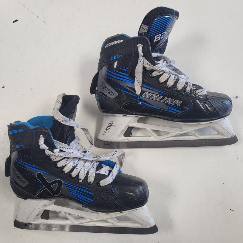 Load image into Gallery viewer, Used Bauer GSX Stance Flex Goalie Hockey Skates Size 7
