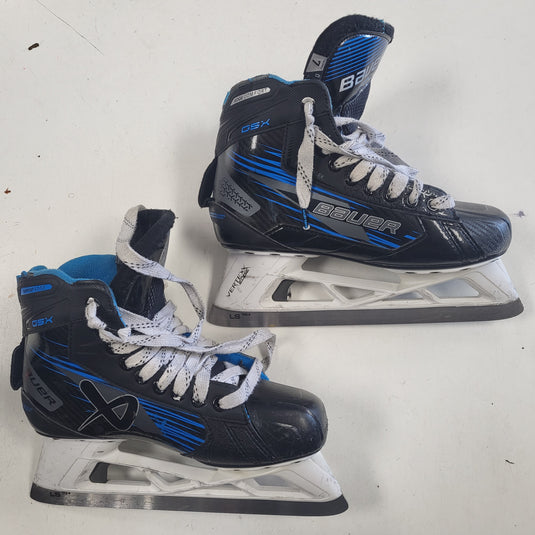 Used Bauer GSX Stance Flex Goalie Hockey Skates Size 7