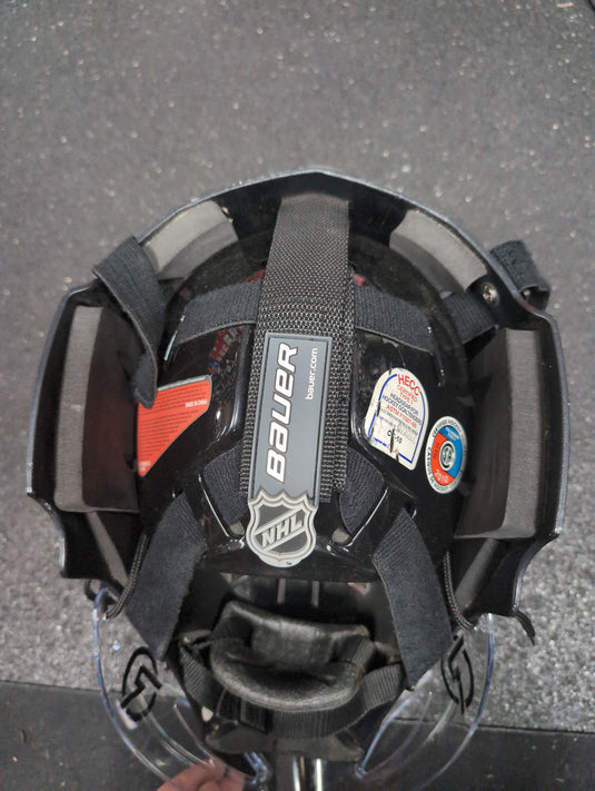 Used Bauer Profile 1200 Senior Hockey Goalie Helmet