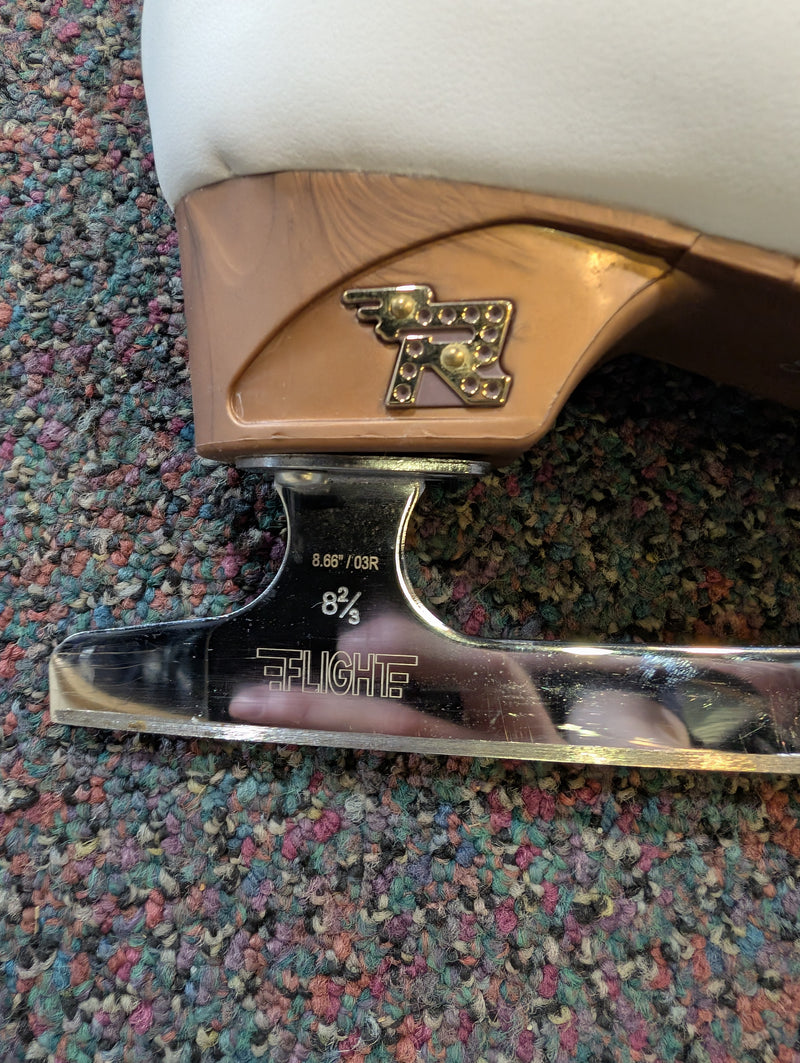 Load image into Gallery viewer, Used Risport Scott Hamilton 235mm Ladies Figure Skates
