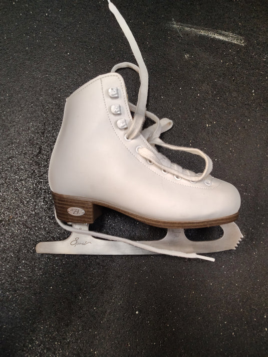 Used Riedell Opal Figure Skates Size 2