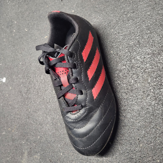 Used Adidas Pink/Black Soccer Cleats Size 1