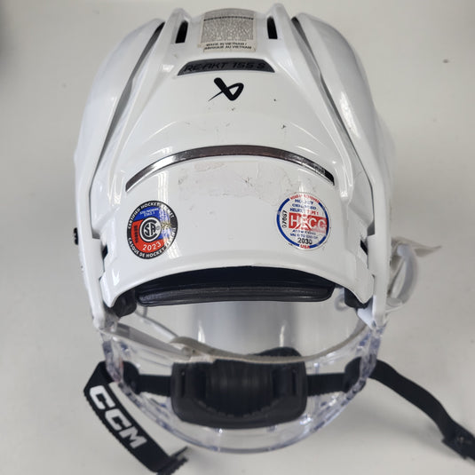 Used Bauer Reakt 155 Hockey Helmet With Face Shield