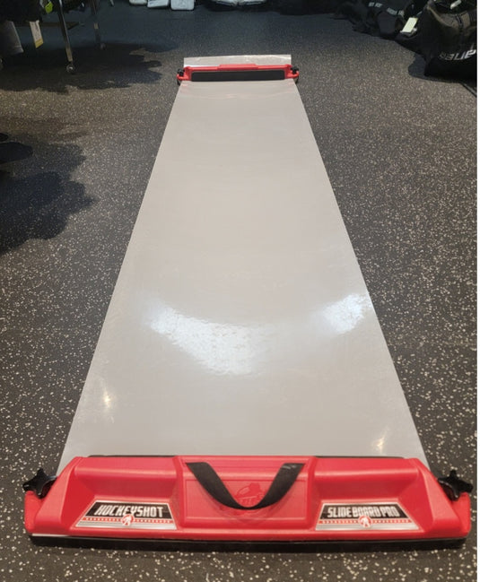 Used Hockey Shot Slide Board Trainer