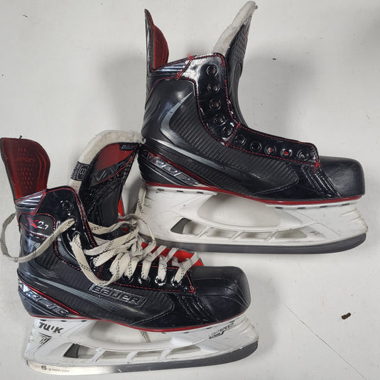 Used Bauer Vapor X2.7 Hockey Skates - Size 9.5