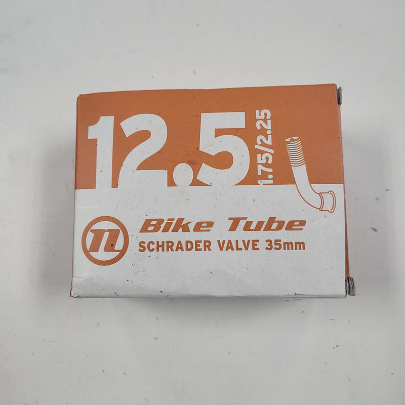 Load image into Gallery viewer, Novara bike tube Schrader valve 32mm 12.5 1.75/2.25
