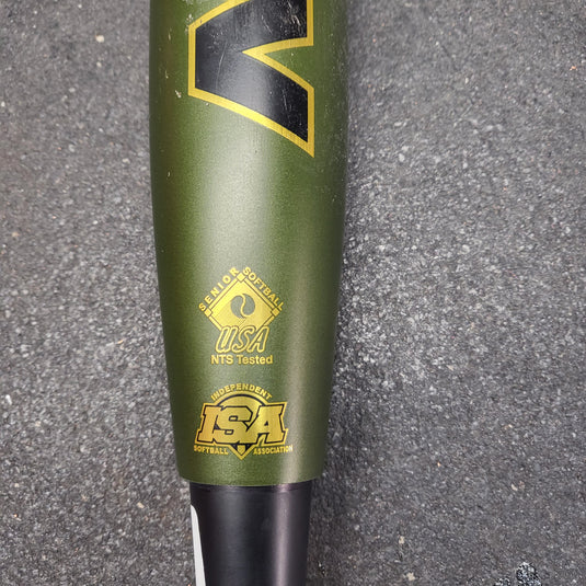 Used Miken Ultra Gold Gamer Softball Bat 34" 27 oz.