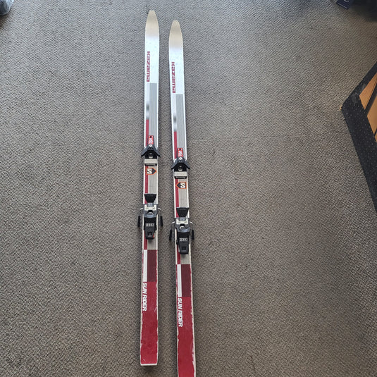 Used Kazama Sun Rider Skis With S337 Salomon Bindings