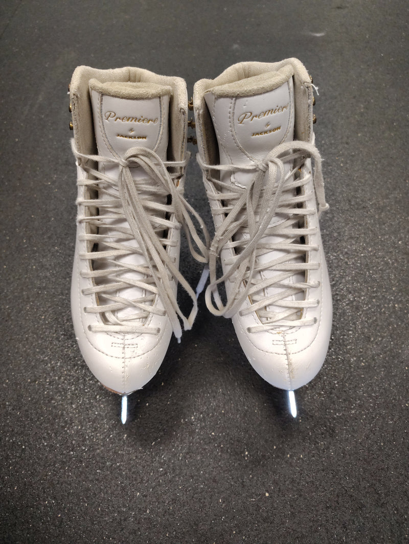 Load image into Gallery viewer, Used Jackson Premiere Size 4.5 Figure Skates
