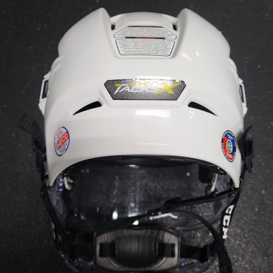 Used CCM Super Tacks X Hockey Helmet - Size: Large