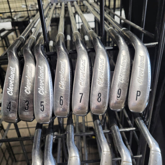Used Cleveland CG7 Tour Black RH Iron Set 3-9, PW