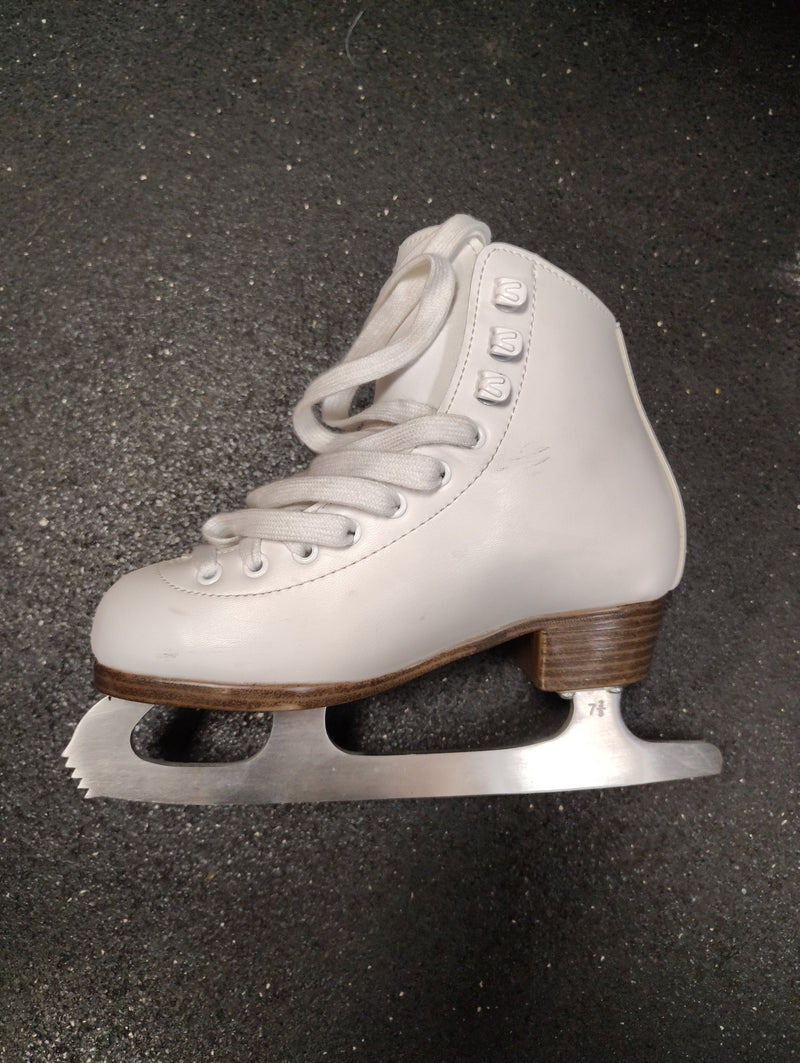 Load image into Gallery viewer, Used Riedell Opal Figure Skates Size 1

