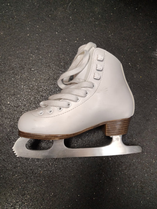 Used Riedell Opal Figure Skates Size 1