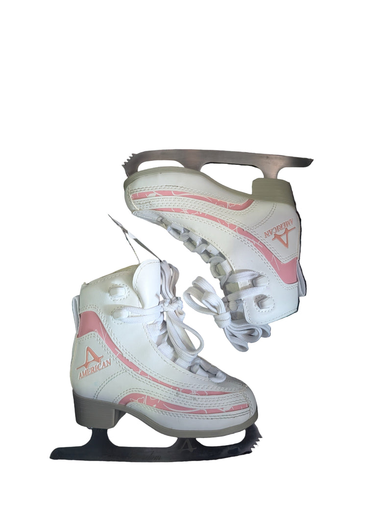 Load image into Gallery viewer, Used American Girls Size 11Y Figure Skates
