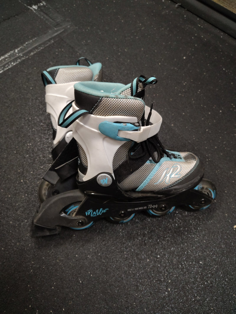 Load image into Gallery viewer, Used K2 Adjustable Size 11-2 Roller Skates
