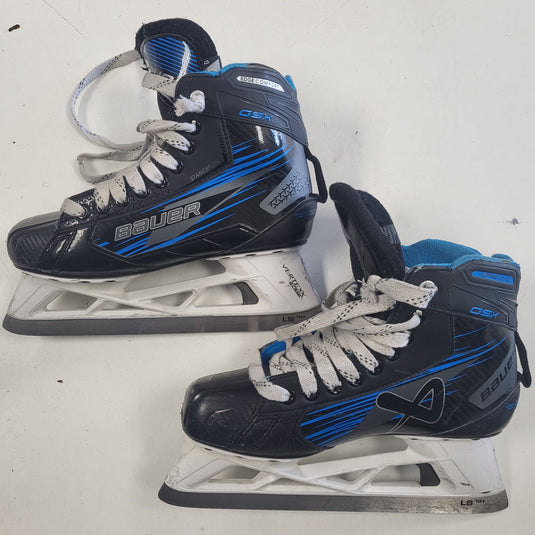 Used Bauer GSX Stance Flex Goalie Hockey Skates Size 7