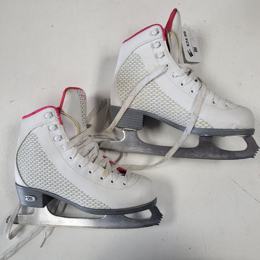 Used Riedell Sparkle Ice Skates - Size 2
