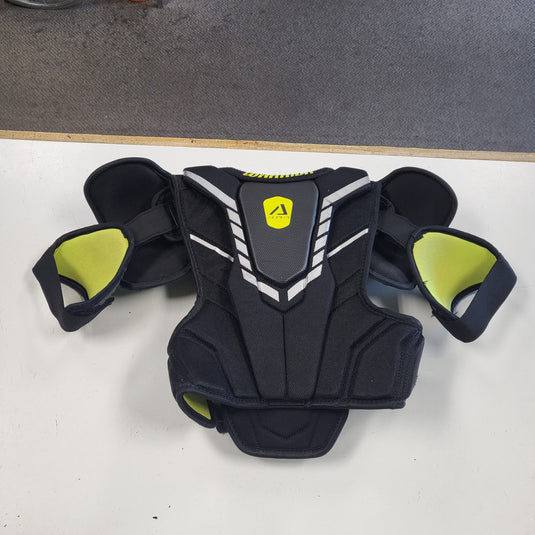 Used Warrior Alpha DX Pro Junior Medium Hockey Shoulder Pads