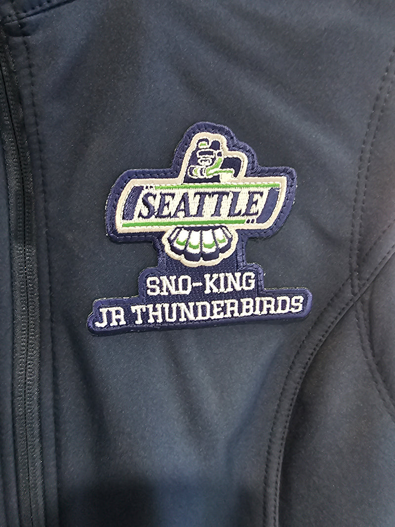 Load image into Gallery viewer, Sno-King Jr Thunderbirds Navy Womens Medium Vest
