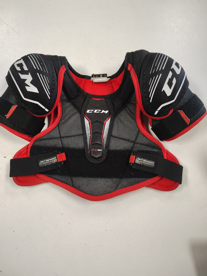 Load image into Gallery viewer, Used CCM Jetspeed FT350 Jr. Med. Shoulder Pads
