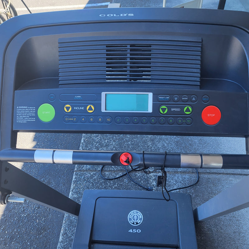 Load image into Gallery viewer, Used Golds Gym 450 Treadmill
