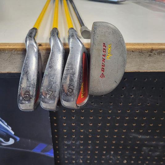 Dunlop Rebel Junior 5-7-9-Putter Golf Set