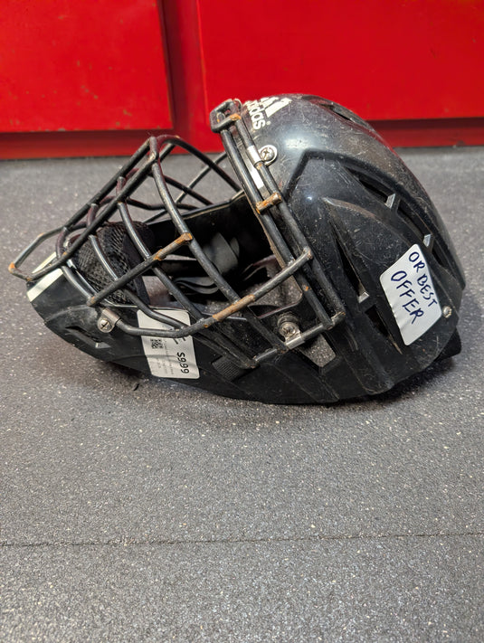 * For Parts* Used Adidas Catchers Mask