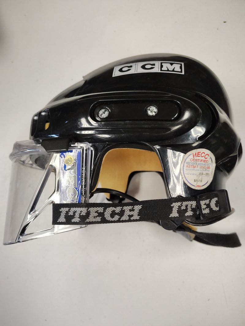 Load image into Gallery viewer, Used CCM 892 Hockey Helmet With Visor - Size: Large
