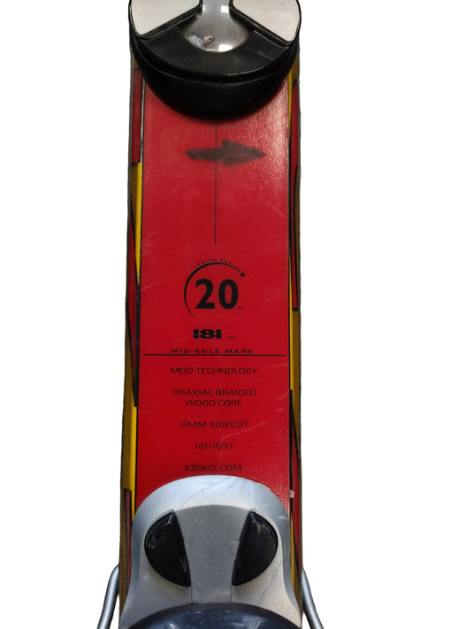 K2 axis skis 16MM