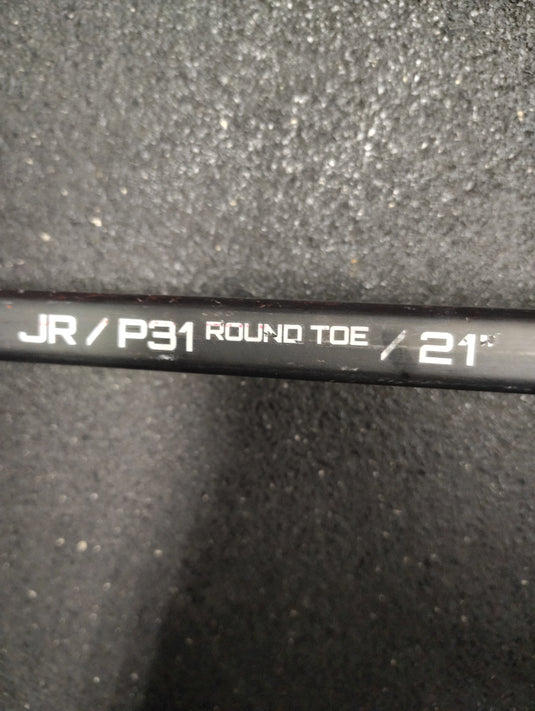 Used Bauer Elite Jr Hockey Goalie Stick - Size: 21" P31 Round Toe