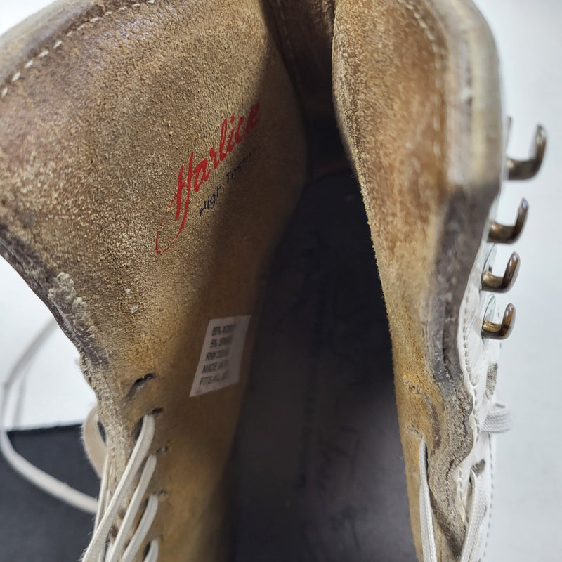 Load image into Gallery viewer, Used Harlick High Tester Figure Skates W 7 1/2
