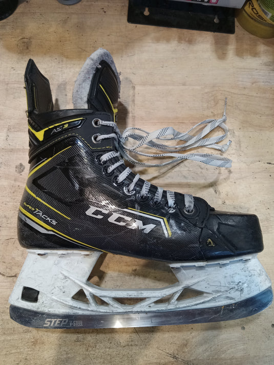 Used CCM Super Tacks AS3 Sr. 7.5 EE Hockey Skates