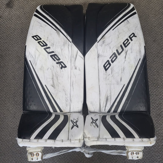 Used Bauer Vapor 2X Goalie Leg Pads Sr Medium