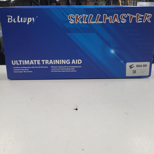 New blue sports skillmaster hockey stick handling trainer