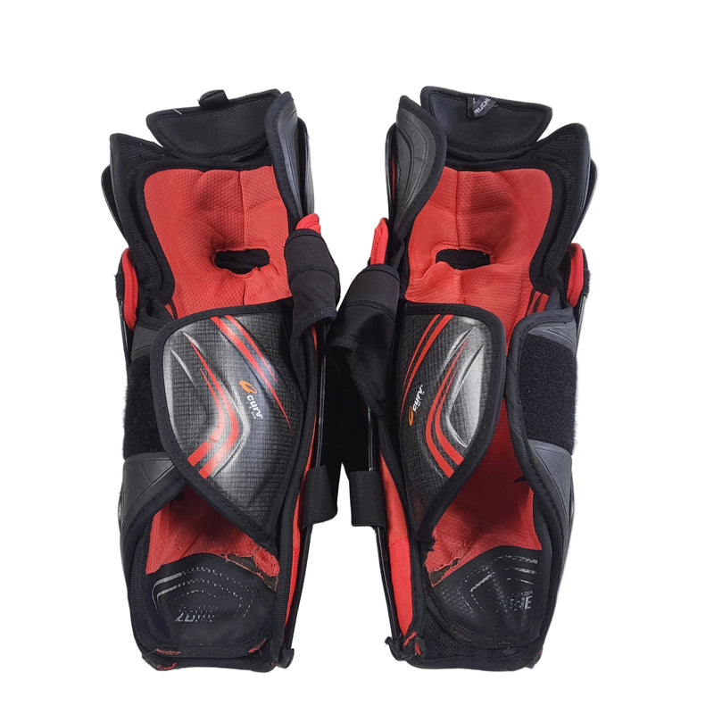 Load image into Gallery viewer, Used Bauer Vapor 2X Pro Shin Guards 15 Inch
