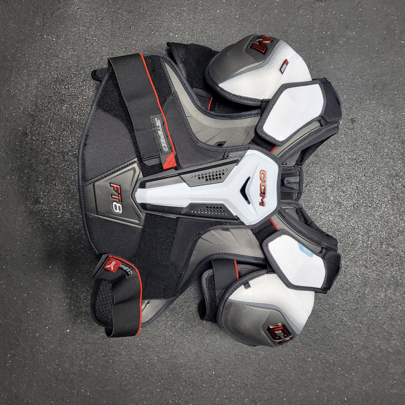 Load image into Gallery viewer, Slightly Used CCM Jetspeed FT8 Hockey Shoulder Pads Sr XL/TG
