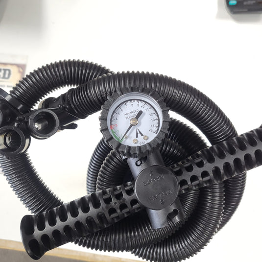 Used Advanced Elements Double-Action Hand Pump with Pressure Gauge