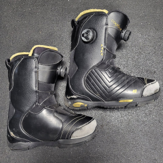 Used K2 Contour Women's Snowboard Boots - Size: 7.5