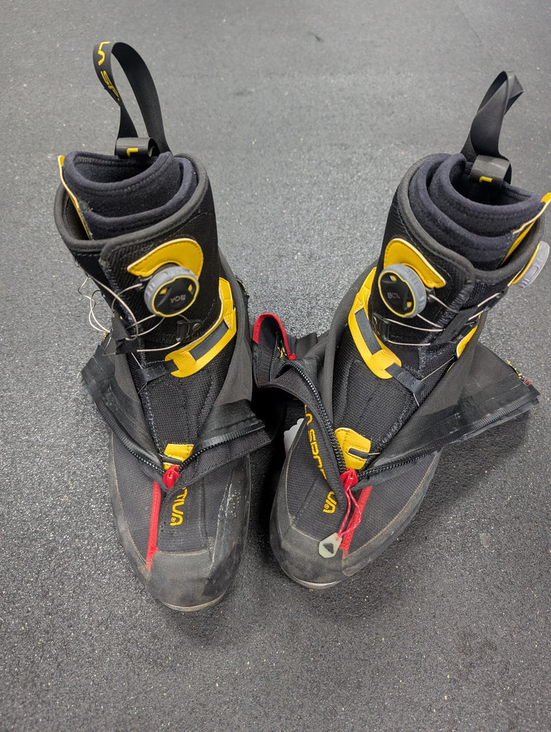Load image into Gallery viewer, Lightly Used LA Sportiva G2 Mountaineering Boots Size 12.5
