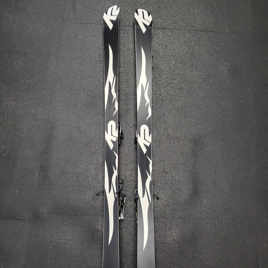 Used K2 Enemy 183cm Skis W/Bindings