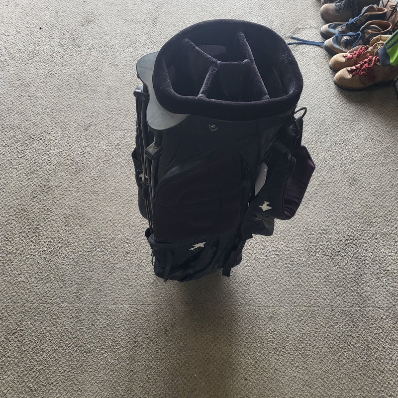 Load image into Gallery viewer, Used Jones Golf Black Stand Bag
