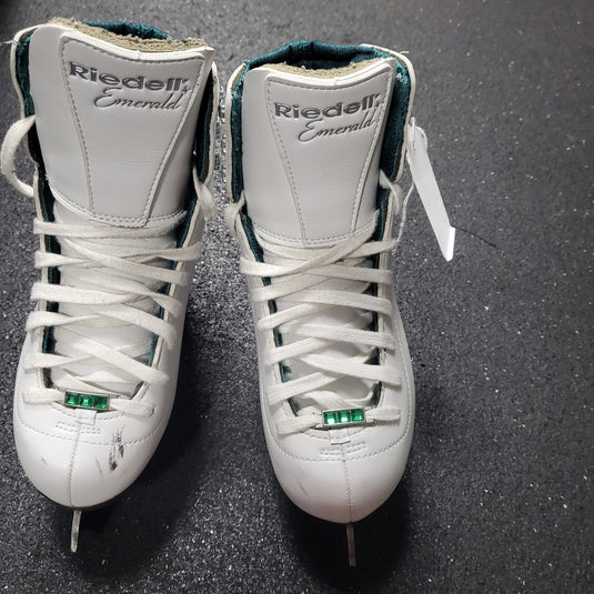 Used Riedell Emerald size 3 figure skates