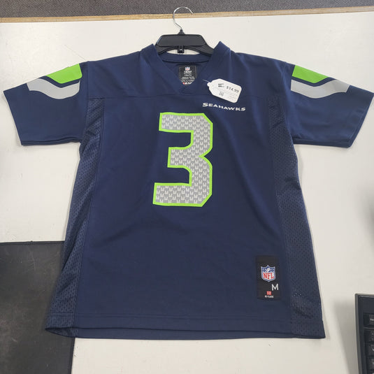 Slightly Used Russel Wilson Seahawks Jersey (Youth Medium)
