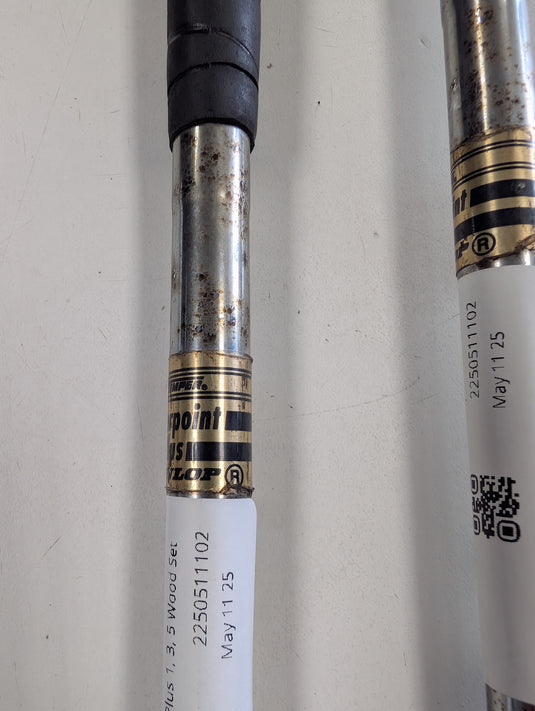 Used Dunlop TD Plus 1, 3, 5 Wood Set