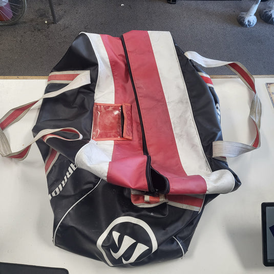 Used Warrior Red White & Black Hockey Bag 32"