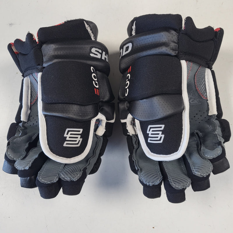 Load image into Gallery viewer, Used Sherwood Code V Hockey Gloves - Size: 10"
