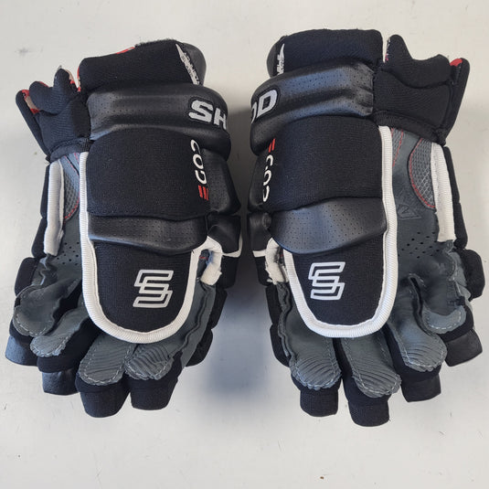 Used Sherwood Code V Hockey Gloves - Size: 10"