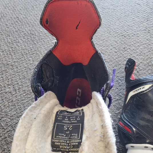 Used CCM RBZ 70 Hockey Skates Size 2.5
