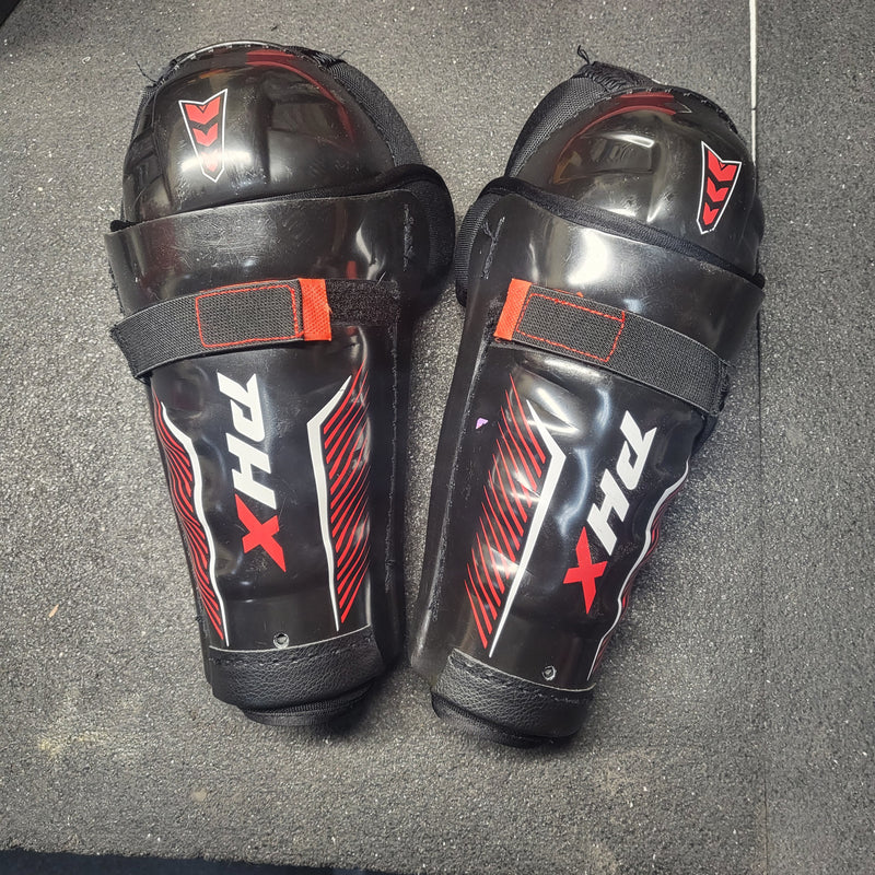 Load image into Gallery viewer, Used PHX Elite Hockey Shin Guards 10"
